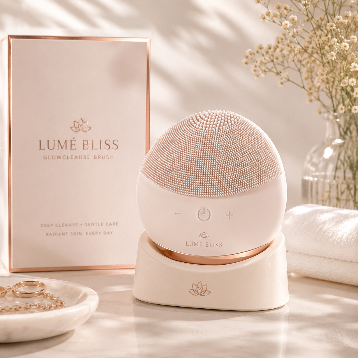 GlowCleanse Facial Cleansing Brush
